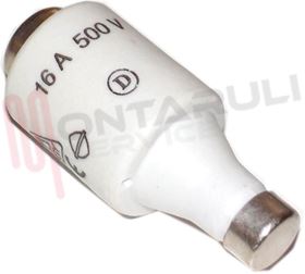 Visualizza i dettagli per FUSIBILE RAPIDO DII 16A 500V 22X50 Immagine di FUSIBILE RAPIDO DII 16A 500V 22X50