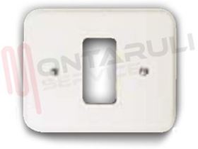 Visualizza i dettagli per PLACCA 1 POSTI BIANCA SCATOLA TONDA SERIE ASTRA Immagine di PLACCA 1 POSTI BIANCA SCATOLA TONDA SERIE ASTRA