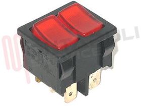 Visualizza i dettagli per INTERRUTTORE DOPPIO UNIPOLARE LUMINOSO ROSSO PICCOLO Immagine di INTERRUTTORE DOPPIO UNIPOLARE LUMINOSO ROSSO PICCOLO
