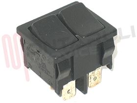 Visualizza i dettagli per INTERRUTTORE DOPPIO UNIPOLARE NERO PICCOLO Immagine di INTERRUTTORE DOPPIO UNIPOLARE NERO PICCOLO