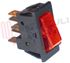Immagine di INTERRUTTORE UNIPOLARE LUMINOSO ROSSO 10A