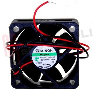 Immagine di VENTOLA ASSIALE 12V DC 50X50X15MM.