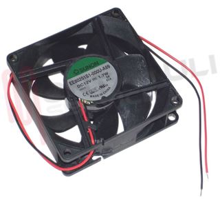 Immagine di VENTOLA DC 80X80X25MM. 12V 1.7W