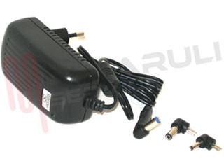 Immagine di ALIMENTATORE SWITCHIHG 2A 3 SPINOTTI 12V DC UNIVERSALE