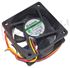 Immagine di VENTOLA ASSIALE 12V DC 60X60X25MM.