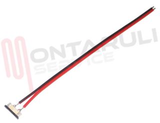 Immagine di CONNETTORE RAPIDO PER STRISCE A LED SMD5050 10MM. CON FILO