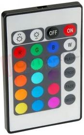 Visualizza i dettagli per TELECOMANDO PER CONTROLLER STRISCIA LED RGB Immagine di TELECOMANDO PER CONTROLLER STRISCIA LED RGB