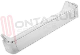 Immagine di BALCONCINO BOTTIGLIE TRASPARENTE 490X70X110MM.