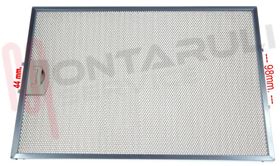 Visualizza i dettagli per FILTRO CAPPA IN ALLUMINIO 385X280X8MM. Immagine di FILTRO CAPPA IN ALLUMINIO 385X280X8MM.