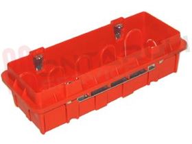 Visualizza i dettagli per SCATOLA INCASSO 6 POSTI ORIZZONTALE Immagine di SCATOLA INCASSO 6 POSTI ORIZZONTALE