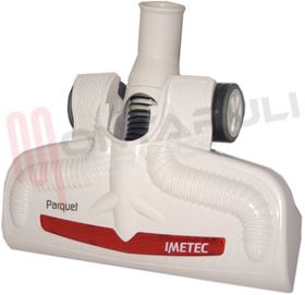 Visualizza i dettagli per SPAZZOLA PAVIMENTO CON RUOTE BIANCA Immagine di SPAZZOLA PAVIMENTO CON RUOTE BIANCA