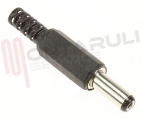 Visualizza i dettagli per SPINA ALIMENTAZIONE EST.5,5MM. INT. 2,1MM. A SALDARE Immagine di SPINA ALIMENTAZIONE EST.5,5MM. INT. 2,1MM. A SALDARE