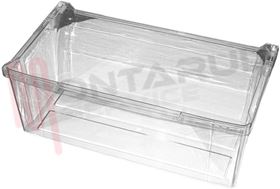 Visualizza i dettagli per CASSETTO VERDURA TRASPARENTE 610X340X220/225MM. Immagine di CASSETTO VERDURA TRASPARENTE 610X340X220/225MM.
