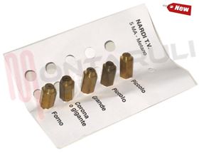 Visualizza i dettagli per SERIE 5 UGELLI METANO 5MA COMPONIBILI-IMIB Immagine di SERIE 5 UGELLI METANO 5MA COMPONIBILI-IMIB