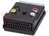 Immagine di ADATTATORE SCART 21 POLI+SWITCH IN-OUT /S-VHS /3 RCA FEMM.