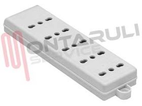 Visualizza i dettagli per PRESA MULTIPLA 5PR. BIVALENTE 16A SENZA CAVO BIANCA Immagine di PRESA MULTIPLA 5PR. BIVALENTE 16A SENZA CAVO BIANCA