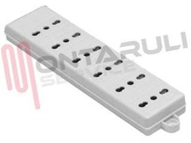 Visualizza i dettagli per PRESA MULTIPLA 6PR. BIVALENTE 16A SENZA CAVO BIANCA Immagine di PRESA MULTIPLA 6PR. BIVALENTE 16A SENZA CAVO BIANCA