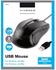 Immagine di MOUSE CON CAVO USB NERO