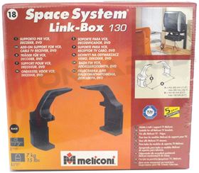 Visualizza i dettagli per SUPPORTO A MURO SPACE SYSTEM LINK-BOX 130 NERO Immagine di SUPPORTO A MURO SPACE SYSTEM LINK-BOX 130 NERO