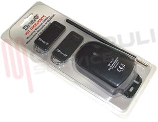 Immagine di KIT RICEVENTE 2 CANALI + 2 TELECOMANDI 433MHZ DA ESTERNO