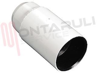 Immagine di PORTALAMPADA E14 LISCIO BIANCO BAKELITE