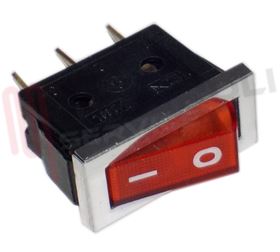 Visualizza i dettagli per INTERRUTTORE UNIPOLARE LUMINOSO ROSSO 16A CORNICE CROMATA Immagine di INTERRUTTORE UNIPOLARE LUMINOSO ROSSO 16A CORNICE CROMATA