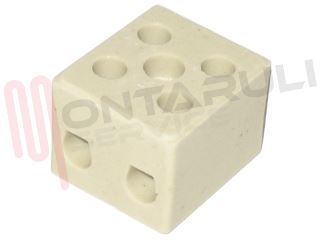 Immagine di MORSETTO IN STEATITE 2X6 MMQ