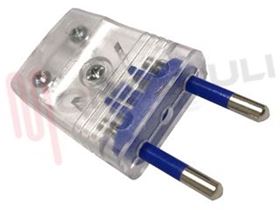 Visualizza i dettagli per SPINA VOLANTE 10A 2P 10A TRASPARENTE Immagine di SPINA VOLANTE 10A 2P 10A TRASPARENTE