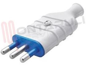 Visualizza i dettagli per SPINA VOLANTE 2P+T 10A BIANCA 92801026 Immagine di SPINA VOLANTE 2P+T 10A BIANCA 92801026