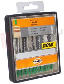 Visualizza i dettagli per SET DI 10 LAME <LEGNO> MONOCAMMA PER SEGHETTO ALTERNATIVO Immagine di SET DI 10 LAME <LEGNO> MONOCAMMA PER SEGHETTO ALTERNATIVO