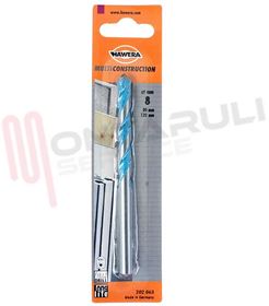 Visualizza i dettagli per PUNTA UNIVERSALE MULTICONSTRUCTION Ø 8,0 L 120 MM. 1PZ. Immagine di PUNTA UNIVERSALE MULTICONSTRUCTION Ø 8,0 L 120 MM. 1PZ.