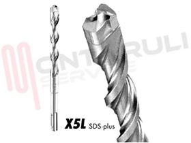 Visualizza i dettagli per PUNTA PER PIETRA E CALCESTRUZZO SDS-PLUS X5L Ø 6,0 L 215 MM. Immagine di PUNTA PER PIETRA E CALCESTRUZZO SDS-PLUS X5L Ø 6,0 L 215 MM.