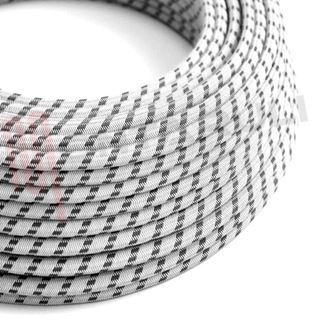 Immagine di CAVO TIGRATO 4X0.75MMQ. BIANCO NERO