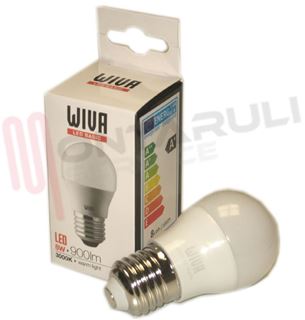 Immagine di LAMPADA SFERA LED E27 8W 230V 3000°K (RESA=66W)