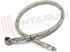 Immagine di FLESSIBILE INOX BLU CALOTTA GIREVOLE 3/8" M8X1 L=55CM.