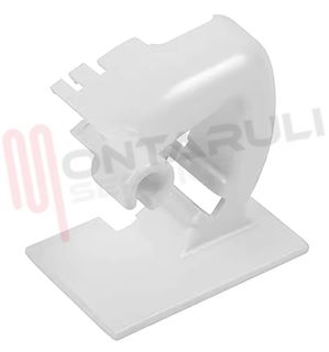 Immagine di CERNIERA SUPERIORE BIANCA PORTA FRIGO - DX 7801