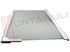 Immagine di RIPIANO IN VETRO CON BORDI IN PLASTICA BIANCO 520X332MM.