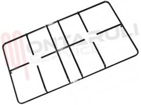 Visualizza i dettagli per GRIGLIA 2 FUOCHI PIATTINA 495X278X30MM. ZANUSSI Immagine di GRIGLIA 2 FUOCHI PIATTINA 495X278X30MM. ZANUSSI