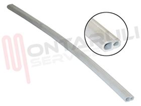 Visualizza i dettagli per SUPPORTO GUARNIZIONE SUPERIORE L=348MM. Immagine di SUPPORTO GUARNIZIONE SUPERIORE L=348MM.