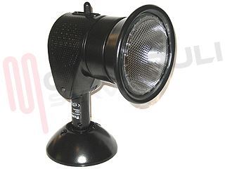 Immagine di FARETTO CAST BASETTA 4001 PAR30-75W CNL NERO XL