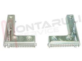 Visualizza i dettagli per KIT CERNIERA PORTA FORNO DX+SX Immagine di KIT CERNIERA PORTA FORNO DX+SX