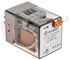 Immagine di RELE' 2 SCAMBI 10A 220VAC OCTAL C/TAST. + INS. MECC.