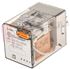 Immagine di RELE' 3 SCAMBI 10A 24VAC UNDECAL C/TAST.+IND. MECC. FINDER