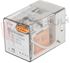 Immagine di RELE' 3 SCAMBI 10A 110VAC UNDECAL C/TAST. + LED FINDER