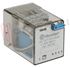 Immagine di RELE' 3 SCAMBI 10A 24V DC C/TASTO+IND. MECC. FINDER