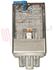 Immagine di RELE' 3 SCAMBI 10A 24V DC C/TASTO+IND. MECC. FINDER
