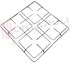 Immagine di GRIGLIA 4 FUOCHI FILO 469X460MM. CROMATO SALVARANI