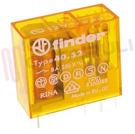 Visualizza i dettagli per MINIRELE' 2 SCAMBI 5A 12V AC PER CIRCUITO STAMPATO Immagine di MINIRELE' 2 SCAMBI 5A 12V AC PER CIRCUITO STAMPATO