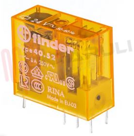 Visualizza i dettagli per MINIRELE' 2 SCAMBI 8A 24V AC PER CIRCUITO STAMPATO Immagine di MINIRELE' 2 SCAMBI 8A 24V AC PER CIRCUITO STAMPATO