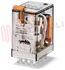 Immagine di MINIRELE' 4 SCAMBI 7A 12VAC C/TASTO PROVA + LED